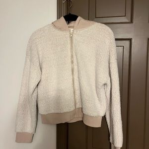 Fuzzy zip up